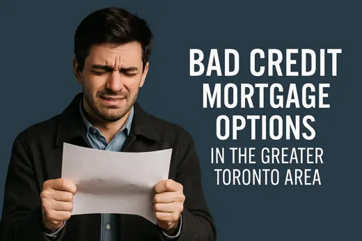 Bad Credit Mortgage Options in the Greater Toronto Area