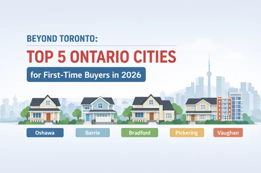 Beyond Toronto: Top 5 Ontario Cities for First-Time Buyers in 2026