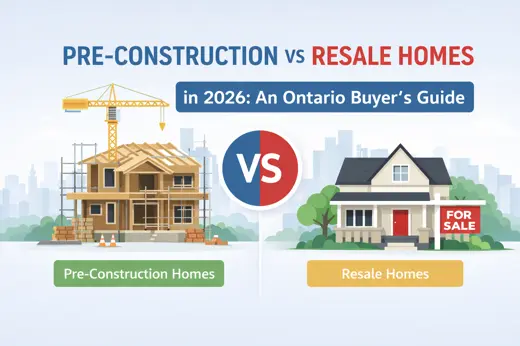 Pre-Construction vs Resale Homes in 2026: An Ontario Buyer’s Guide