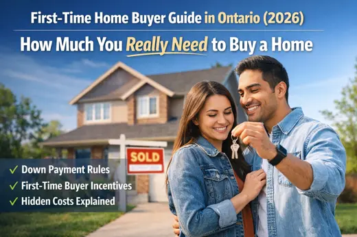 First-Time Home Buyer Guide in Ontario (2026): How Much You Really Need to Buy a Home
