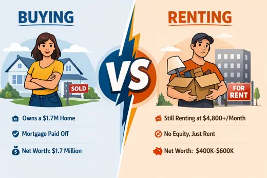 Buying vs Renting: What 30 Years Later Really Looks Like
