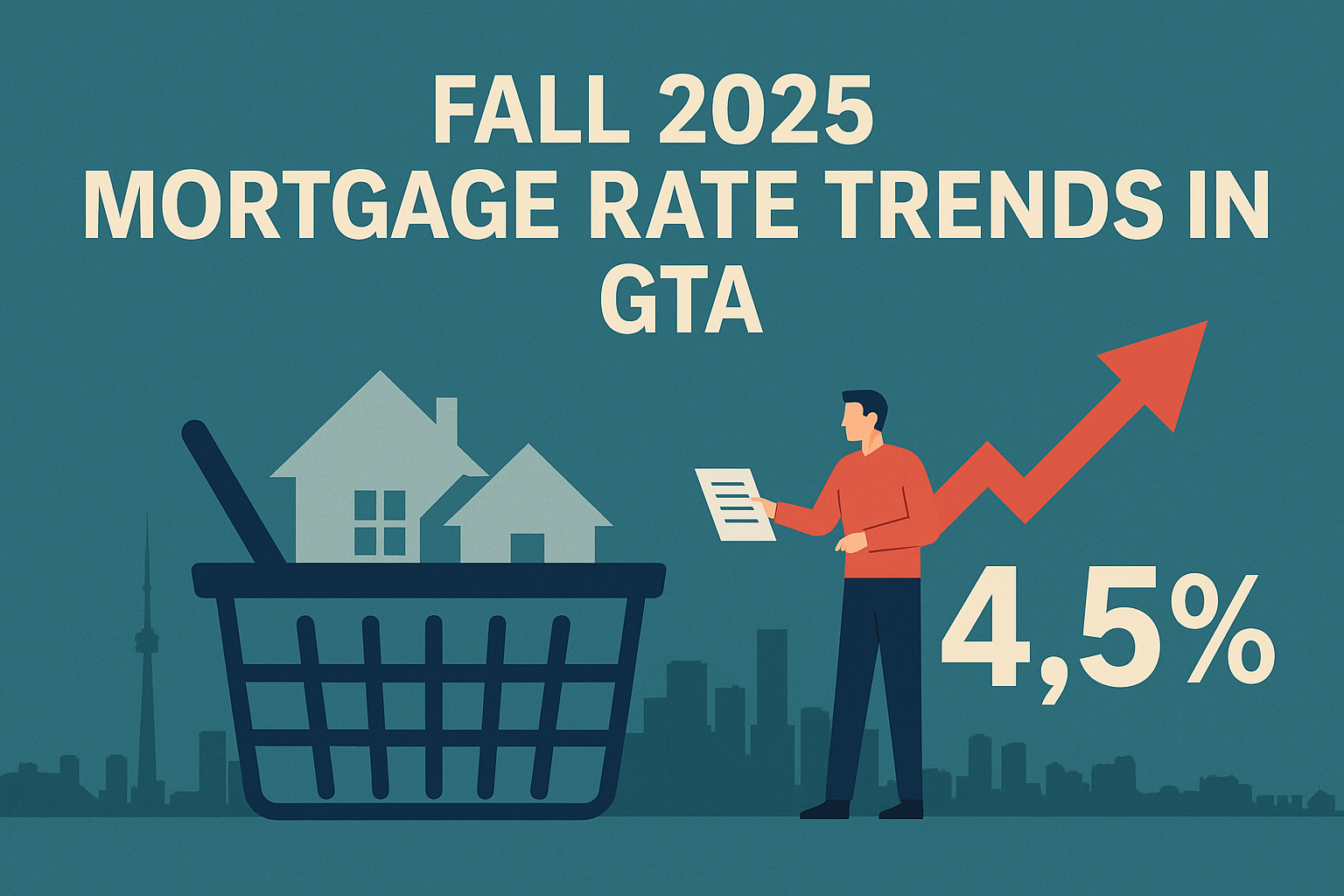 Fall 2025 Mortgage Rate Trends in the Greater Toronto Area (GTA) – What You Need to Know