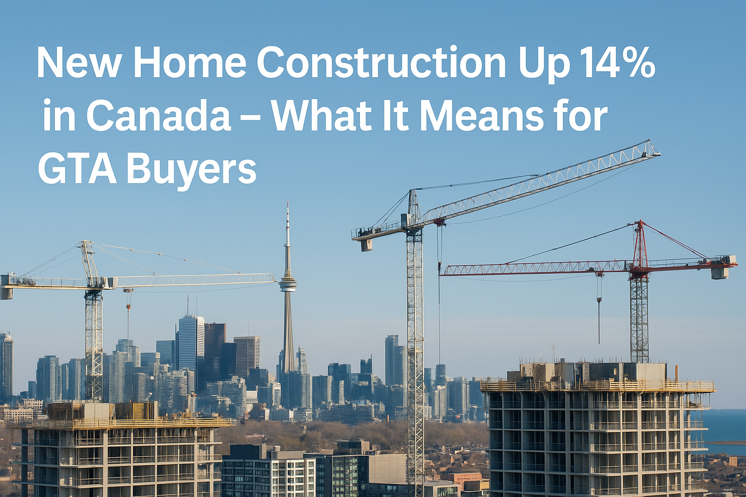 New Home Construction Up 14% in Canada | GTA Market Update 2025