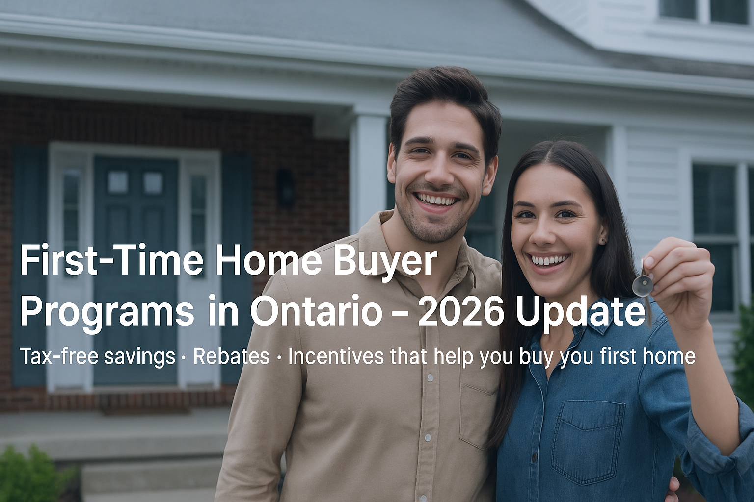 First-Time Home Buyer Programs in Ontario (2026 Update): Everything You Need to Know