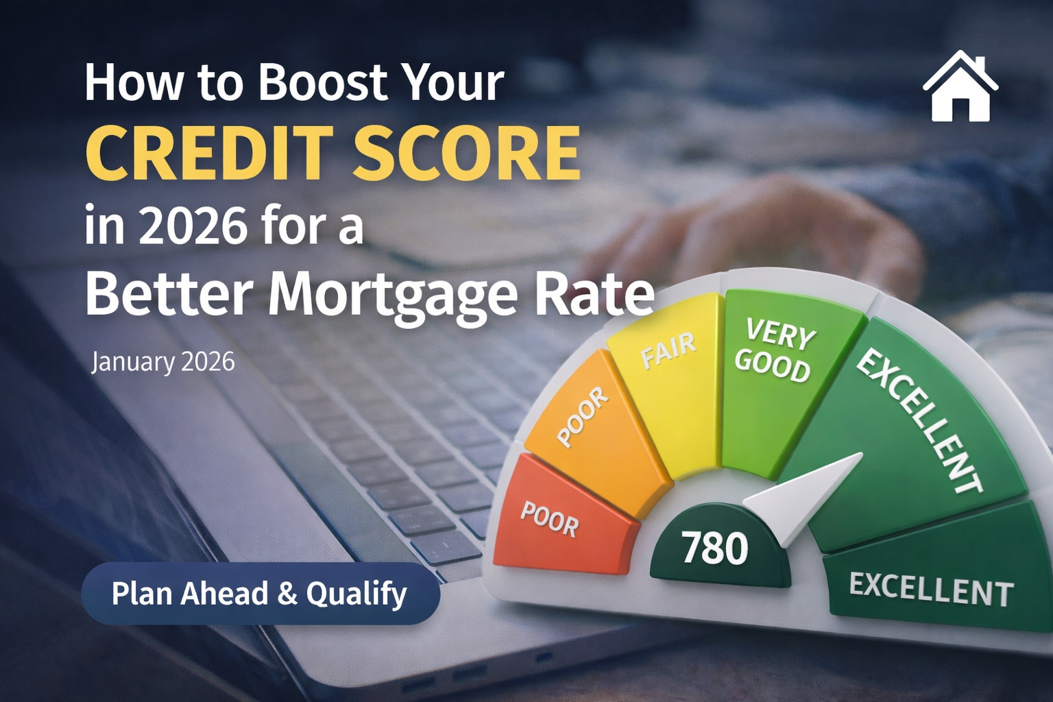 How to Boost Your Credit Score in 2026 for a Better Mortgage Rate