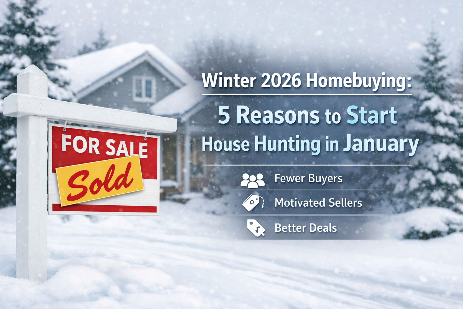 Winter 2026 Homebuying: 5 Reasons to Start House Hunting in January