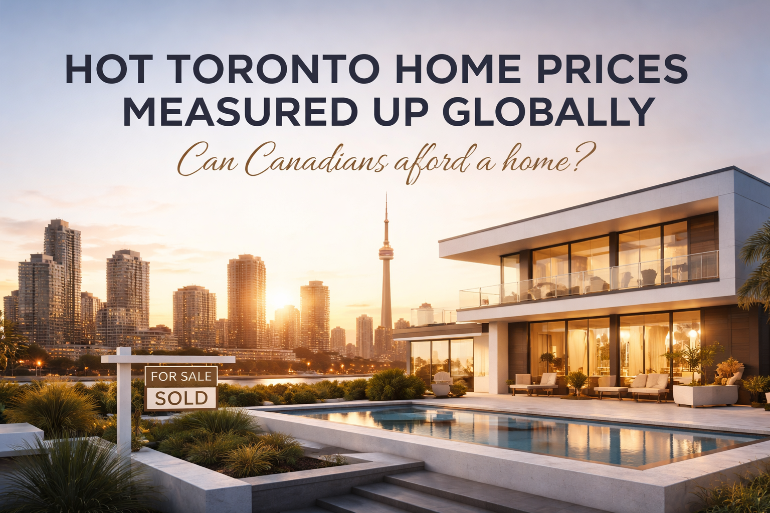 How Toronto's Home Prices Measure Up Globally: Can Canadians Afford a Home?