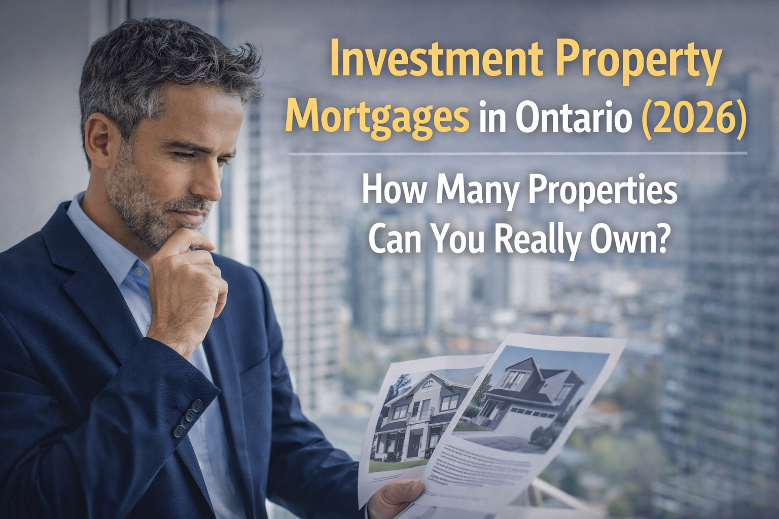 Investment Property Mortgages in Ontario (2026): How Many Properties Can You Really Own?