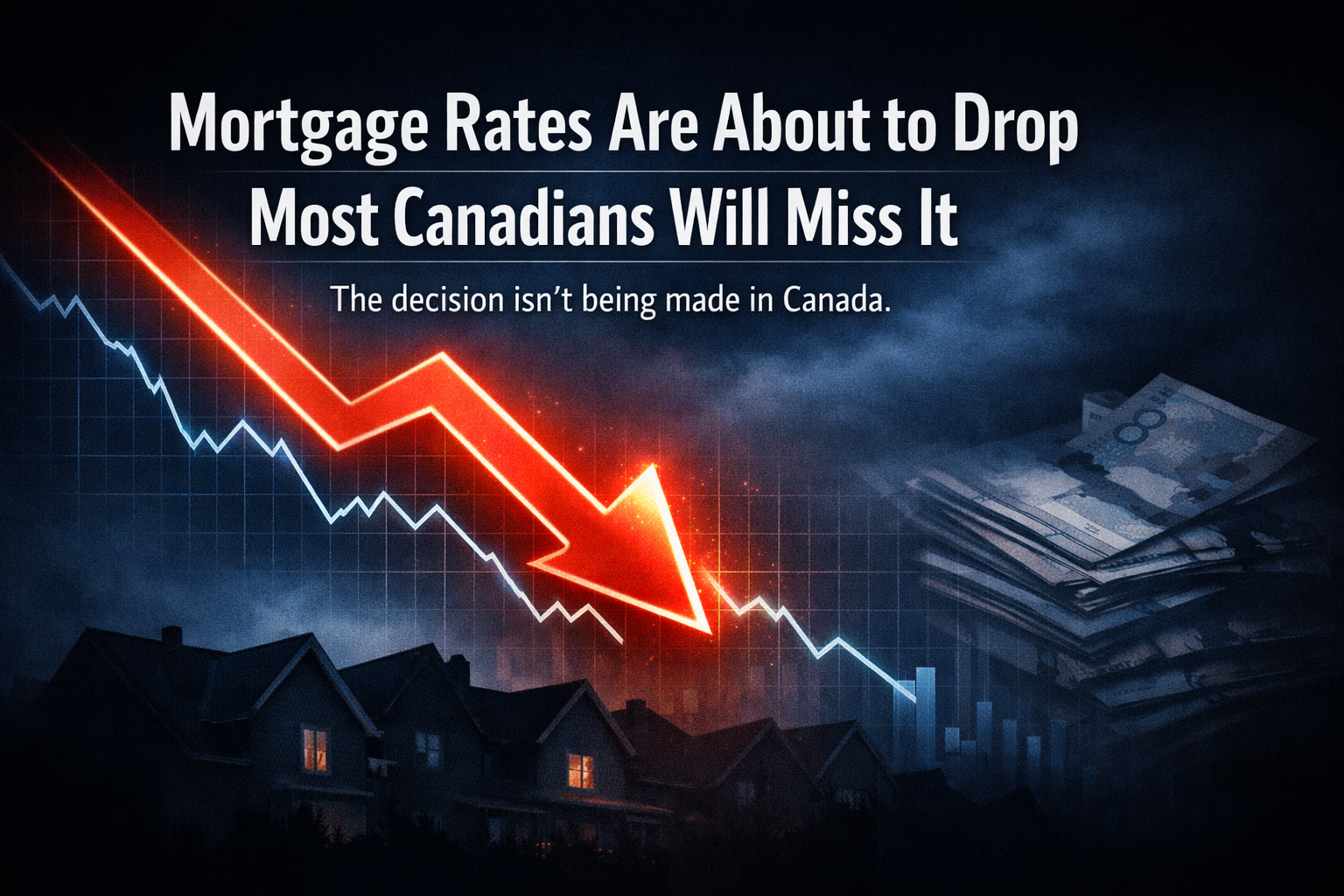 Canada Isn’t Controlling Mortgage Rates Anymore
